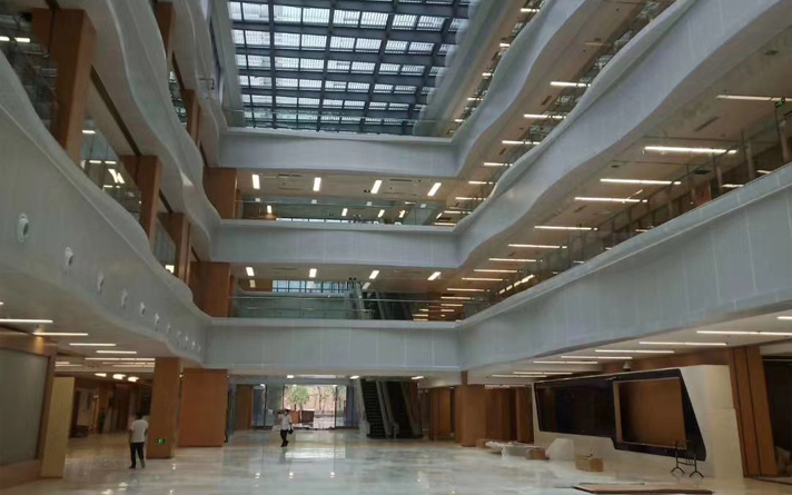 病房辦公室門工地實景