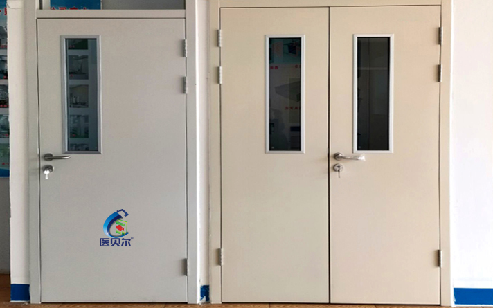常閉式與常開式的醫院病房不銹鋼防火門有哪些區別_